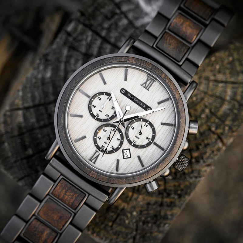 Men's wooden watch