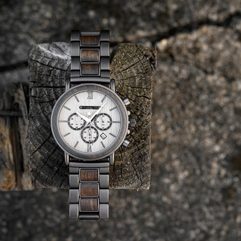 Men's wooden watch