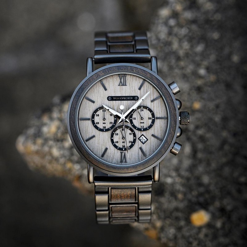 Men's wooden watch
