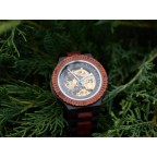 Mens Engraved Wooden Watch